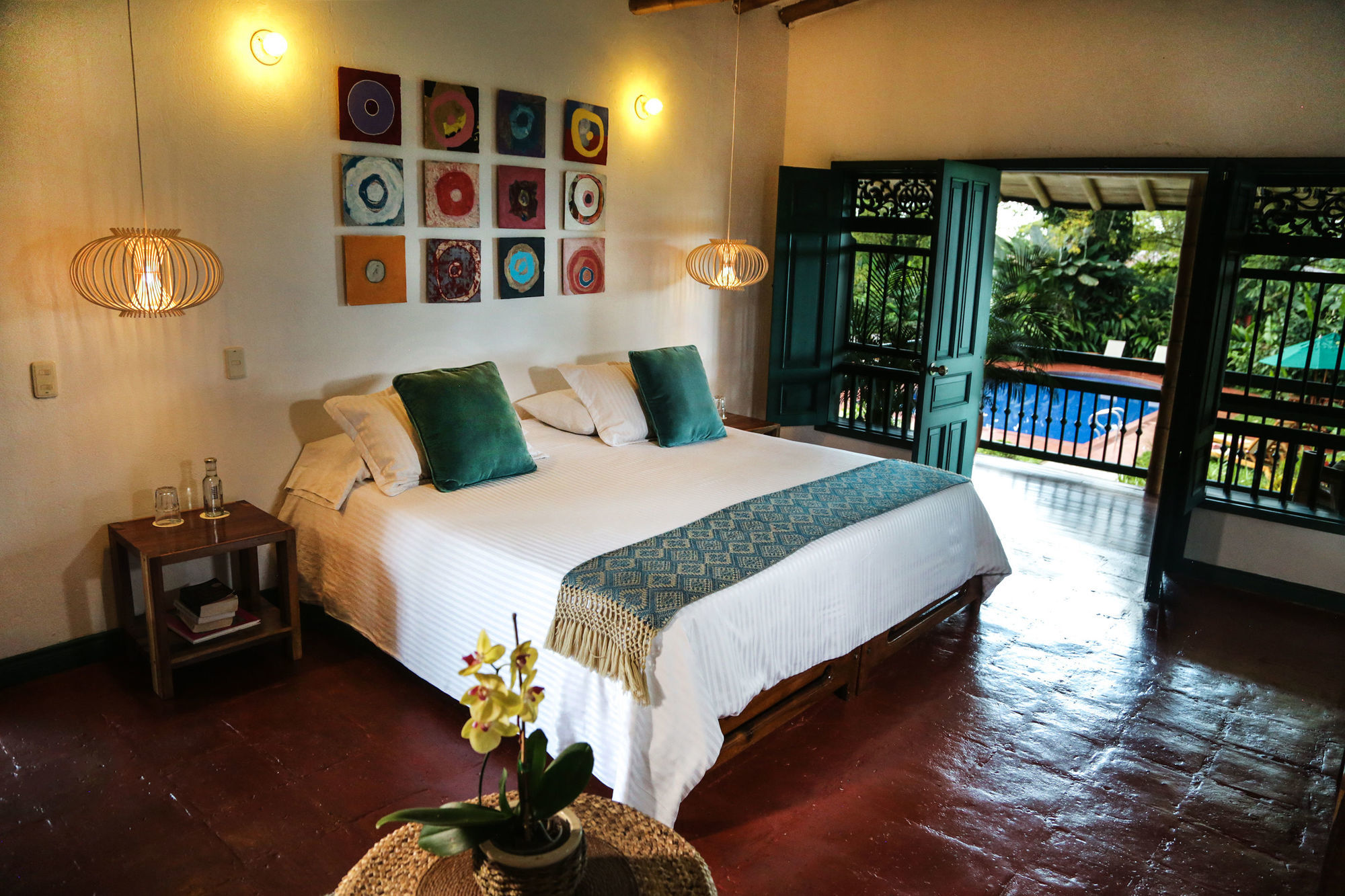 Hacienda Bambusa Hotel El Caimo ห้อง รูปภาพ