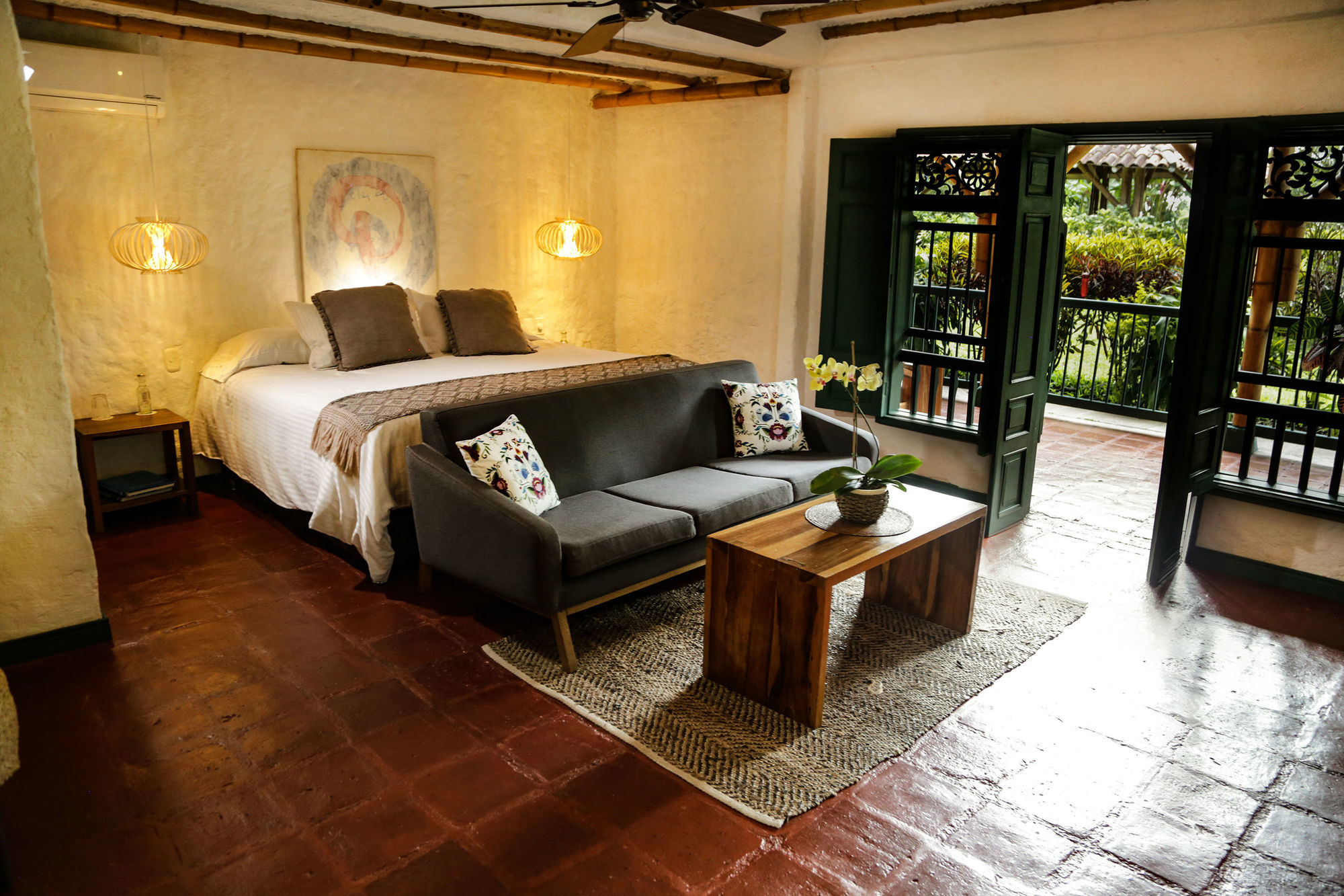 Hacienda Bambusa Hotel El Caimo ห้อง รูปภาพ