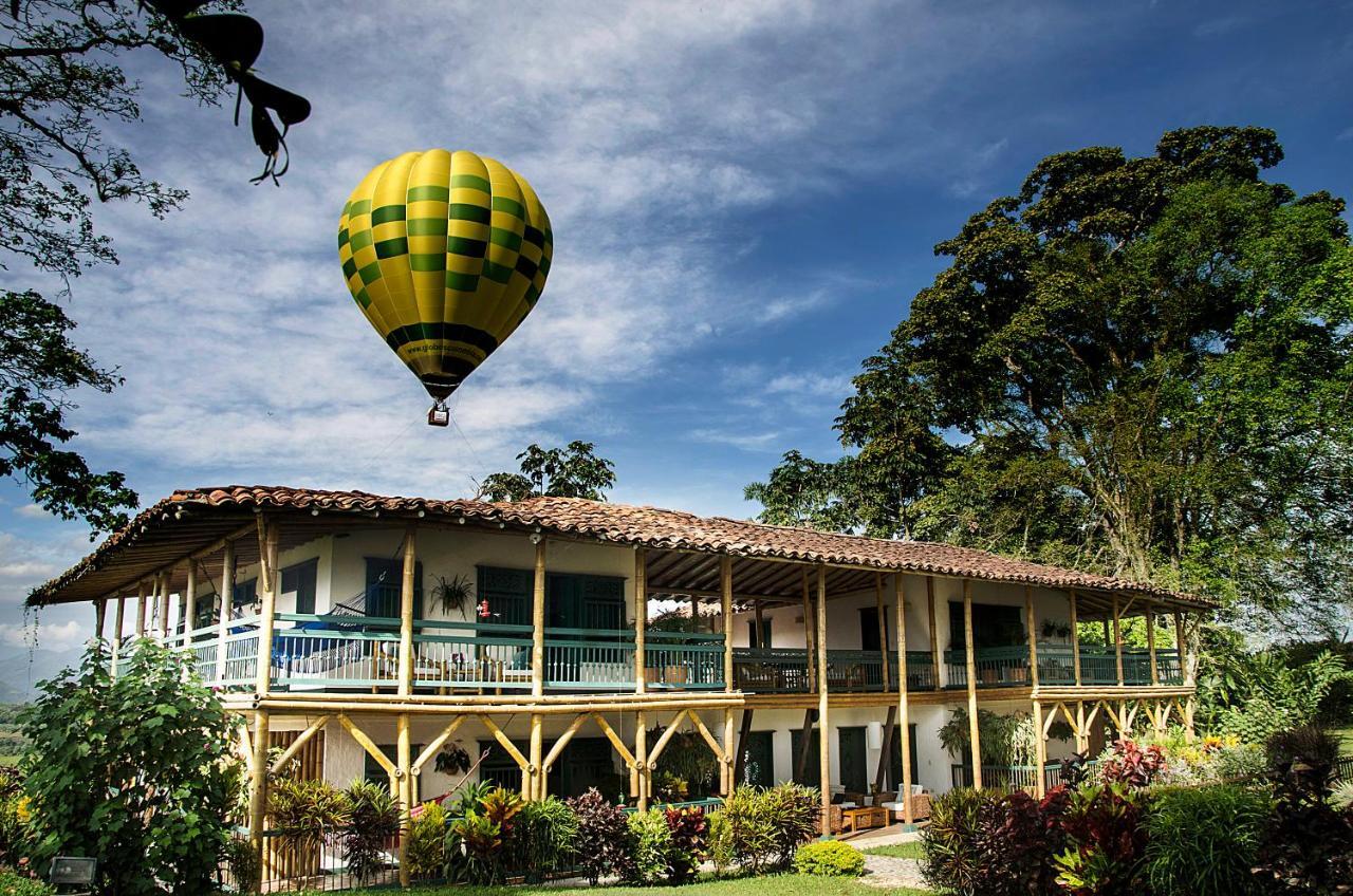 Hacienda Bambusa Hotel El Caimo ภายนอก รูปภาพ